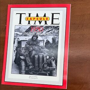 Time Capsule 1950 Magazine Man of the Year : American GI